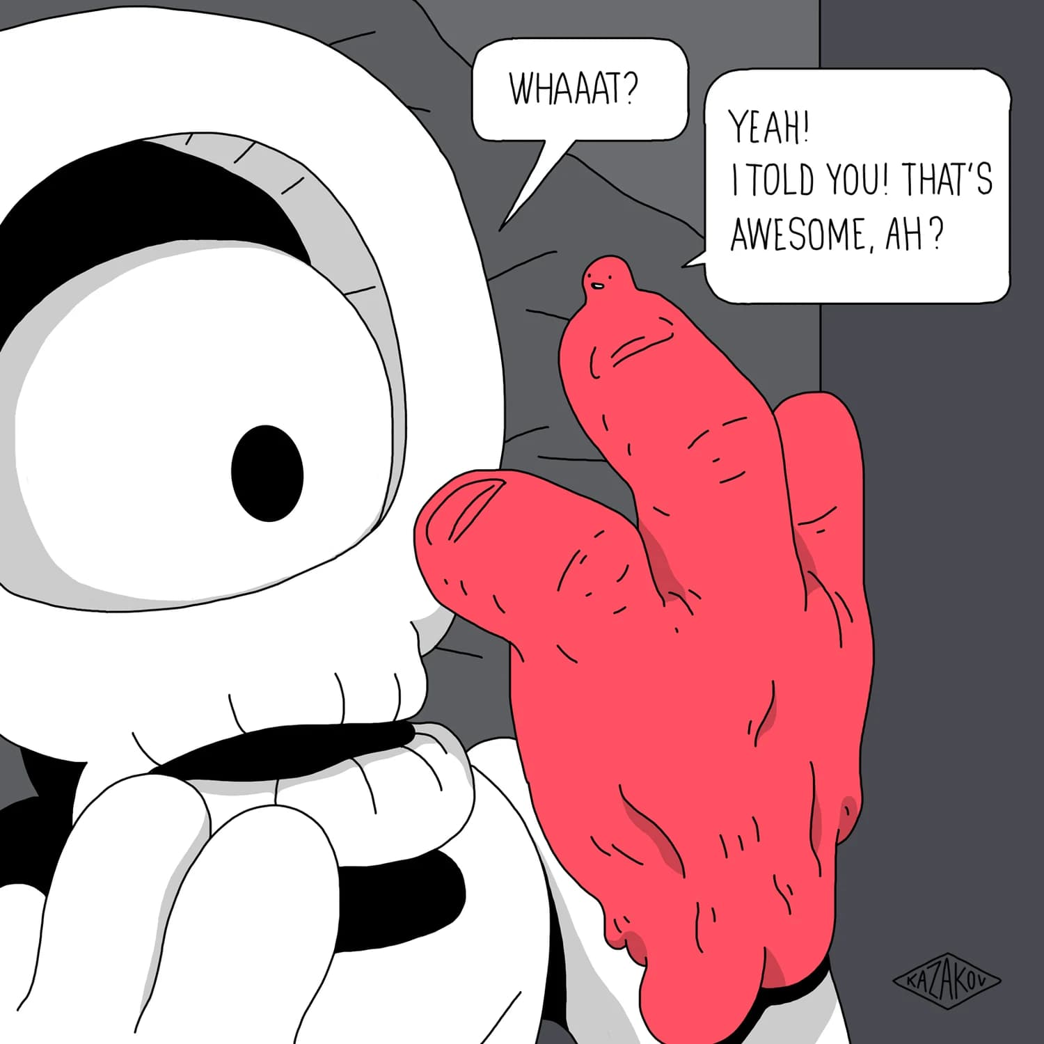 I told you
