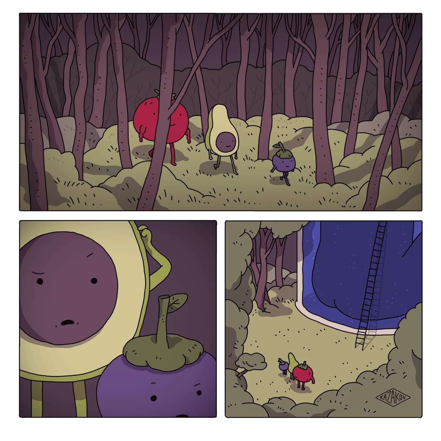 Strange butt