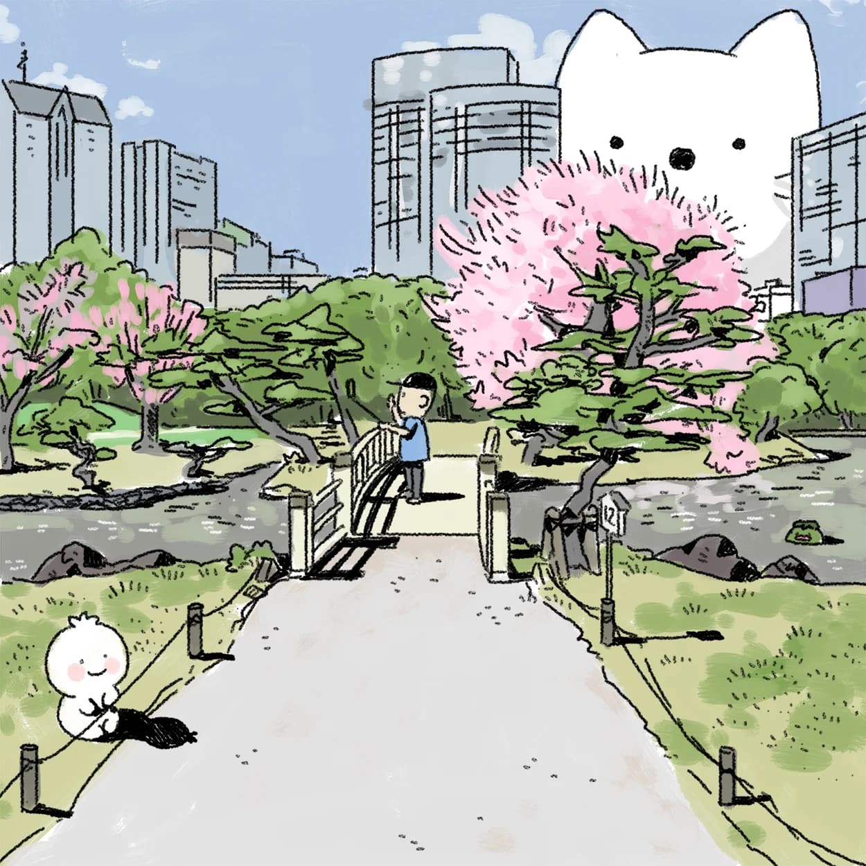 Sketching in Tokyo