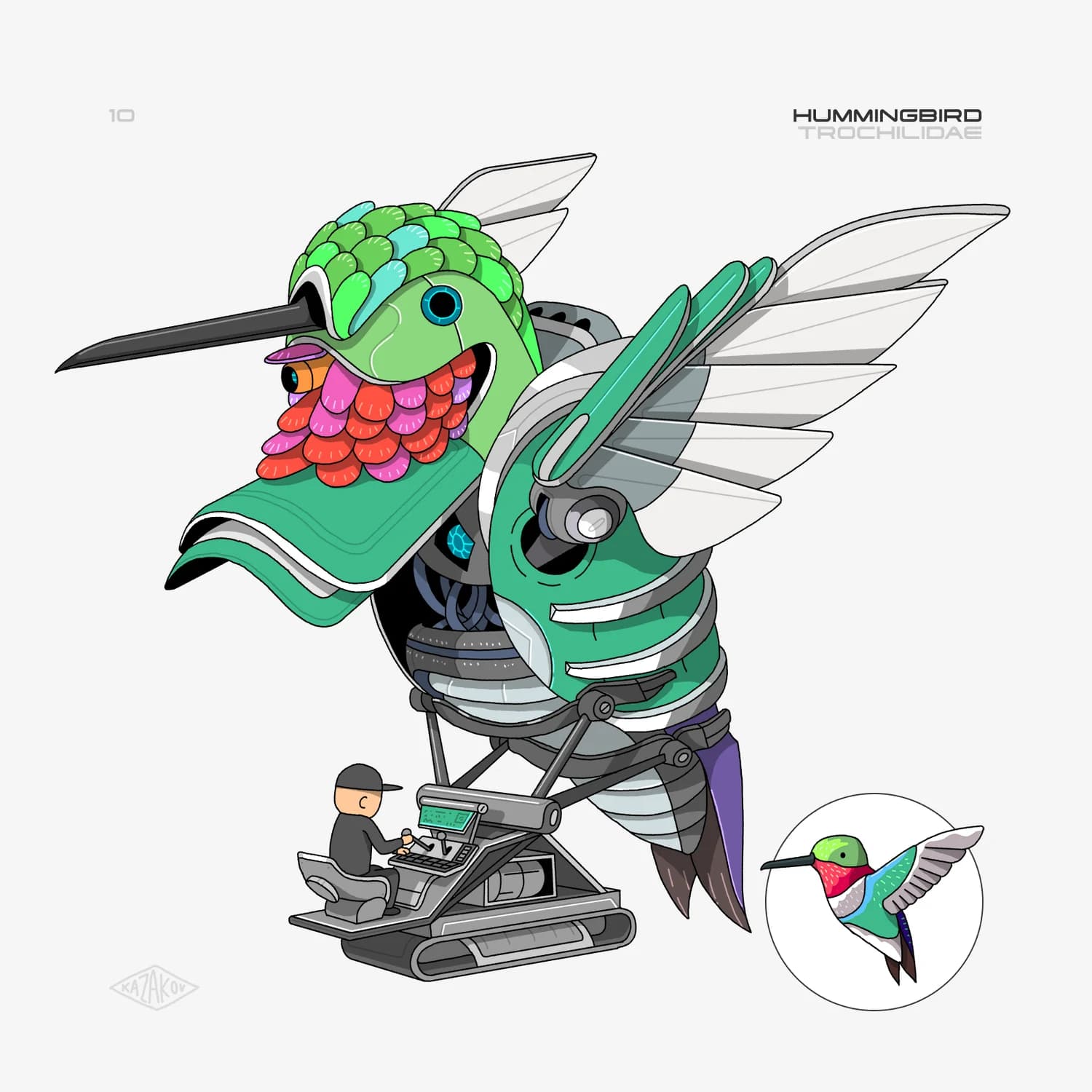 Robobirds — Hummingbird