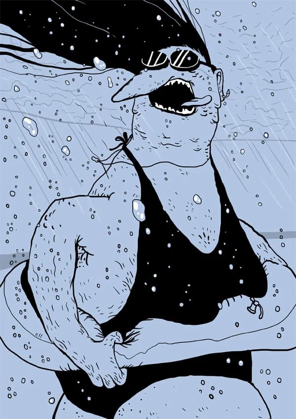 An incident at the pool