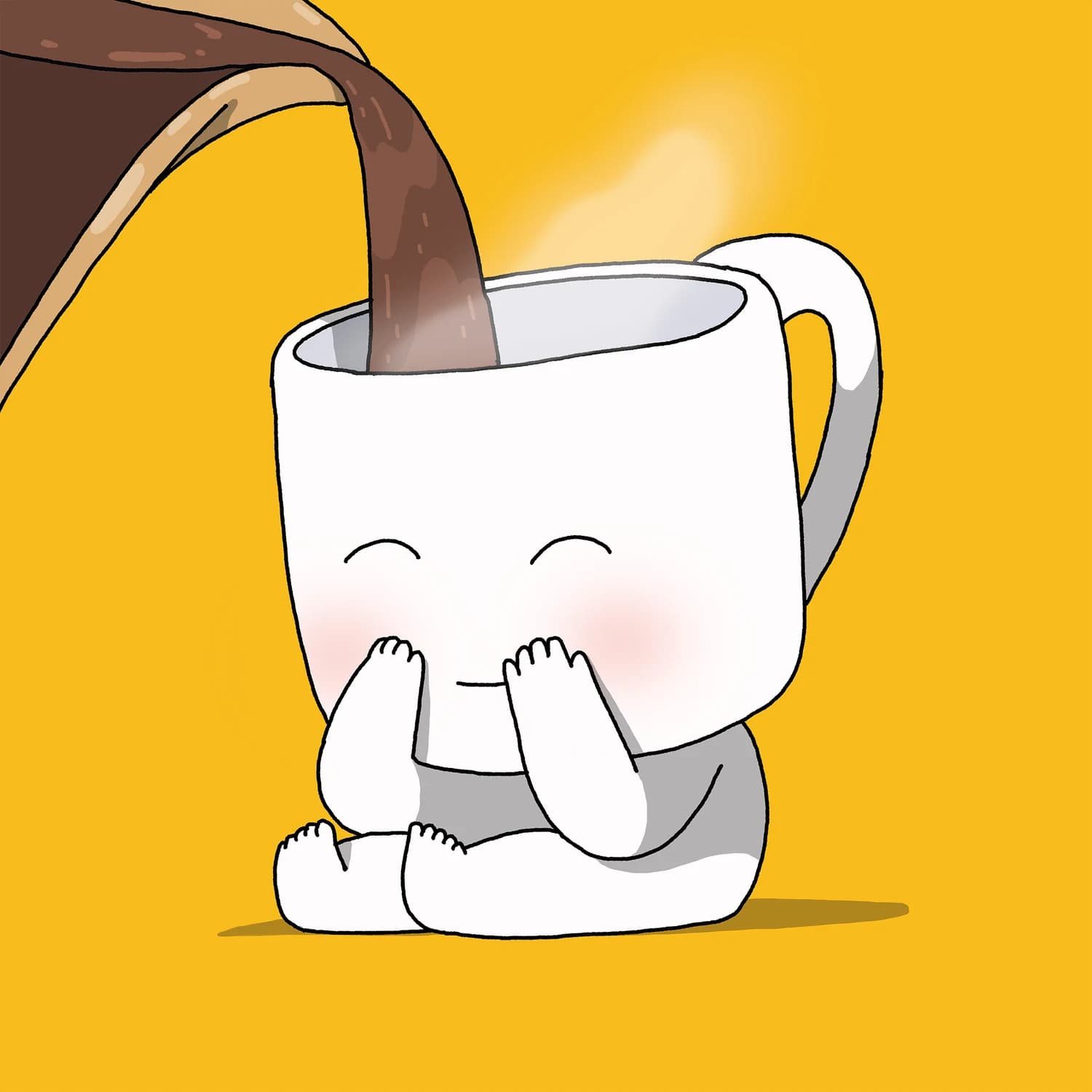 Cute Warm Coffee