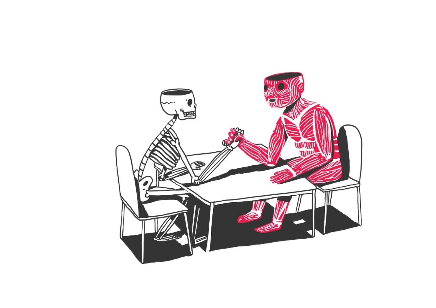 Arm wrestling