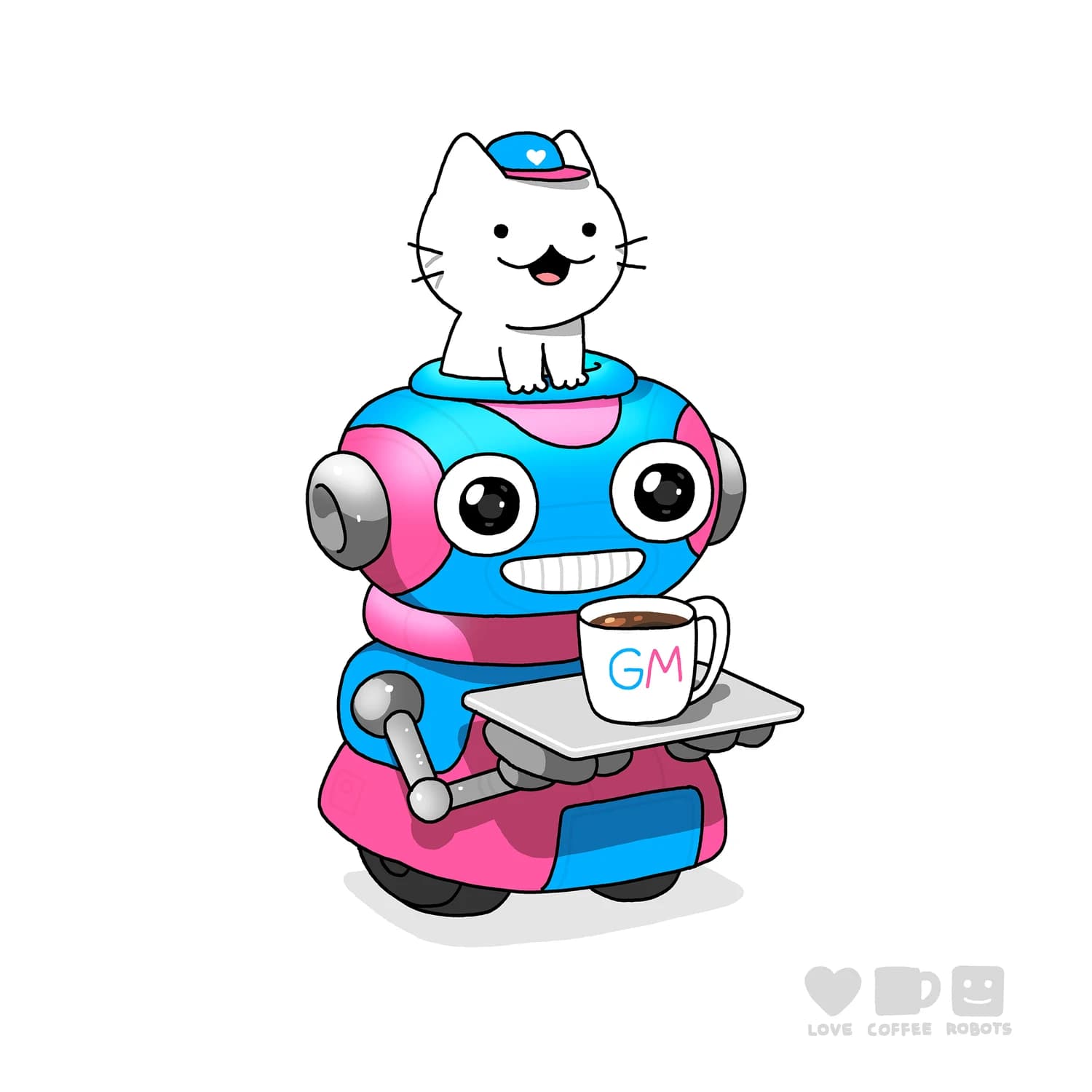 Love Coffee Robots