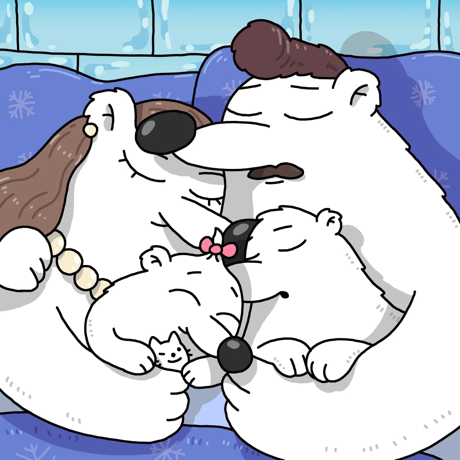 Fluffy Polar Bears x Ilya Kazakov