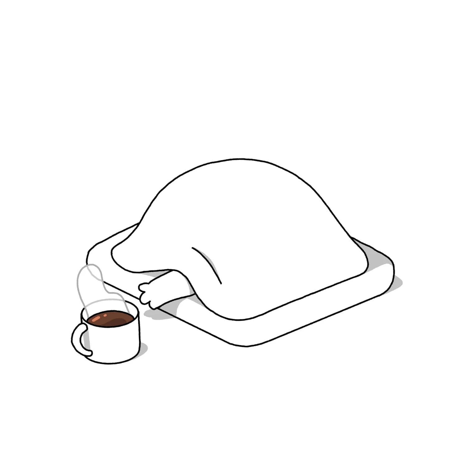 Coffee first