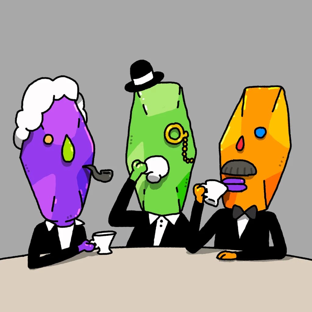 A fanciful #boiz tea party