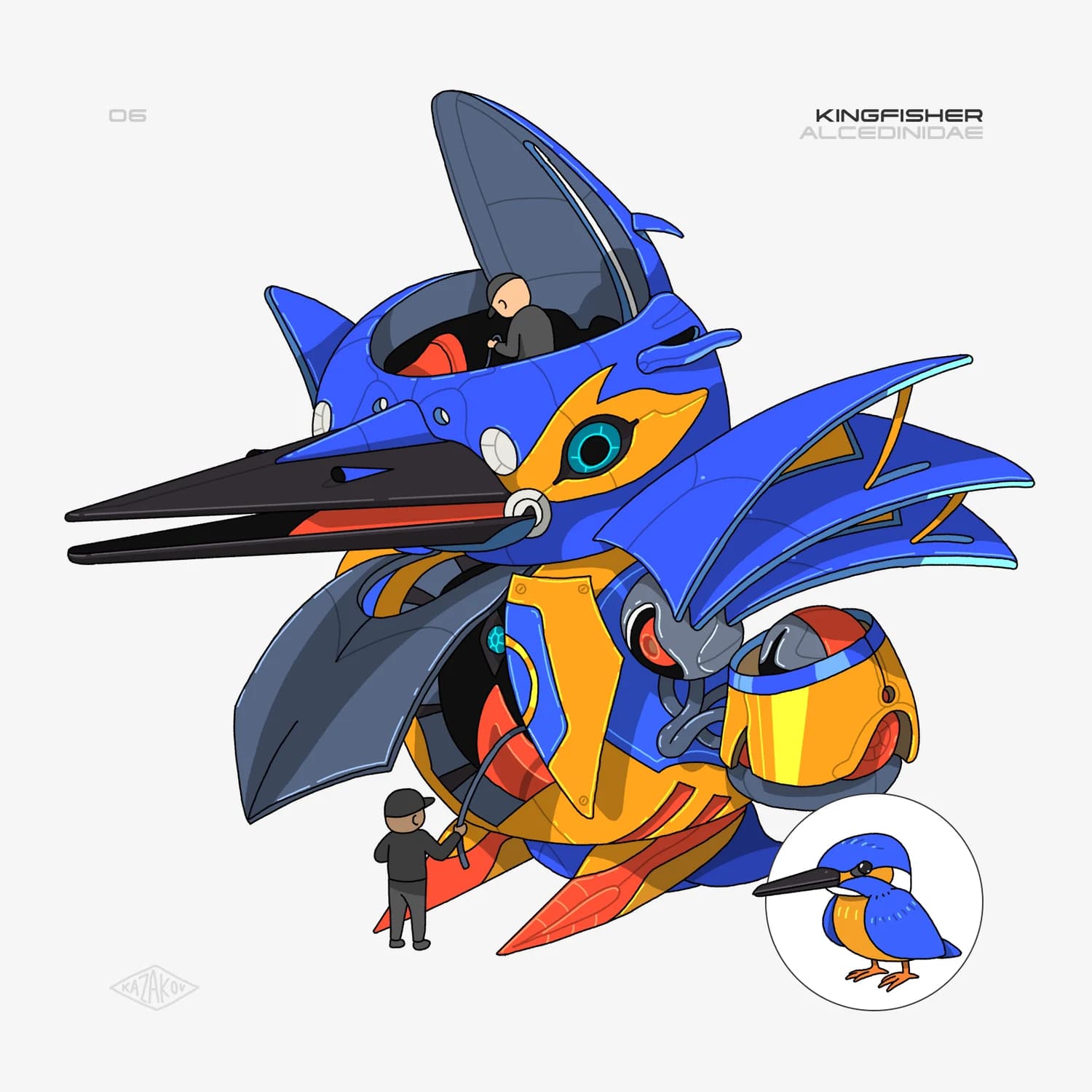 Robobirds — Kingfisher