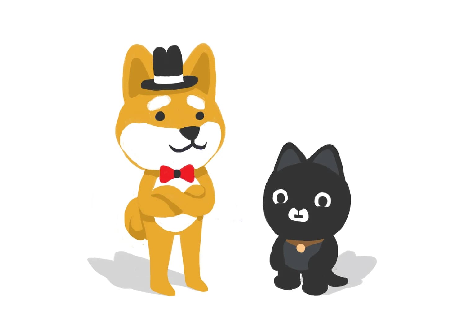 Cat and Mister Dog