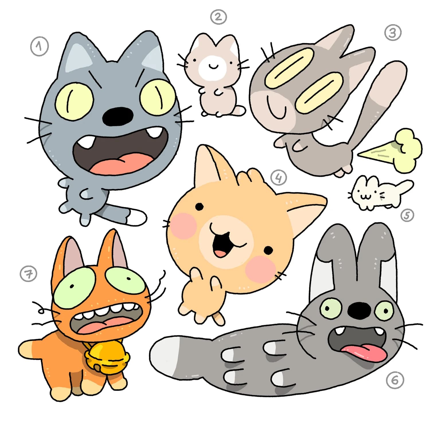 Choose your cat mood