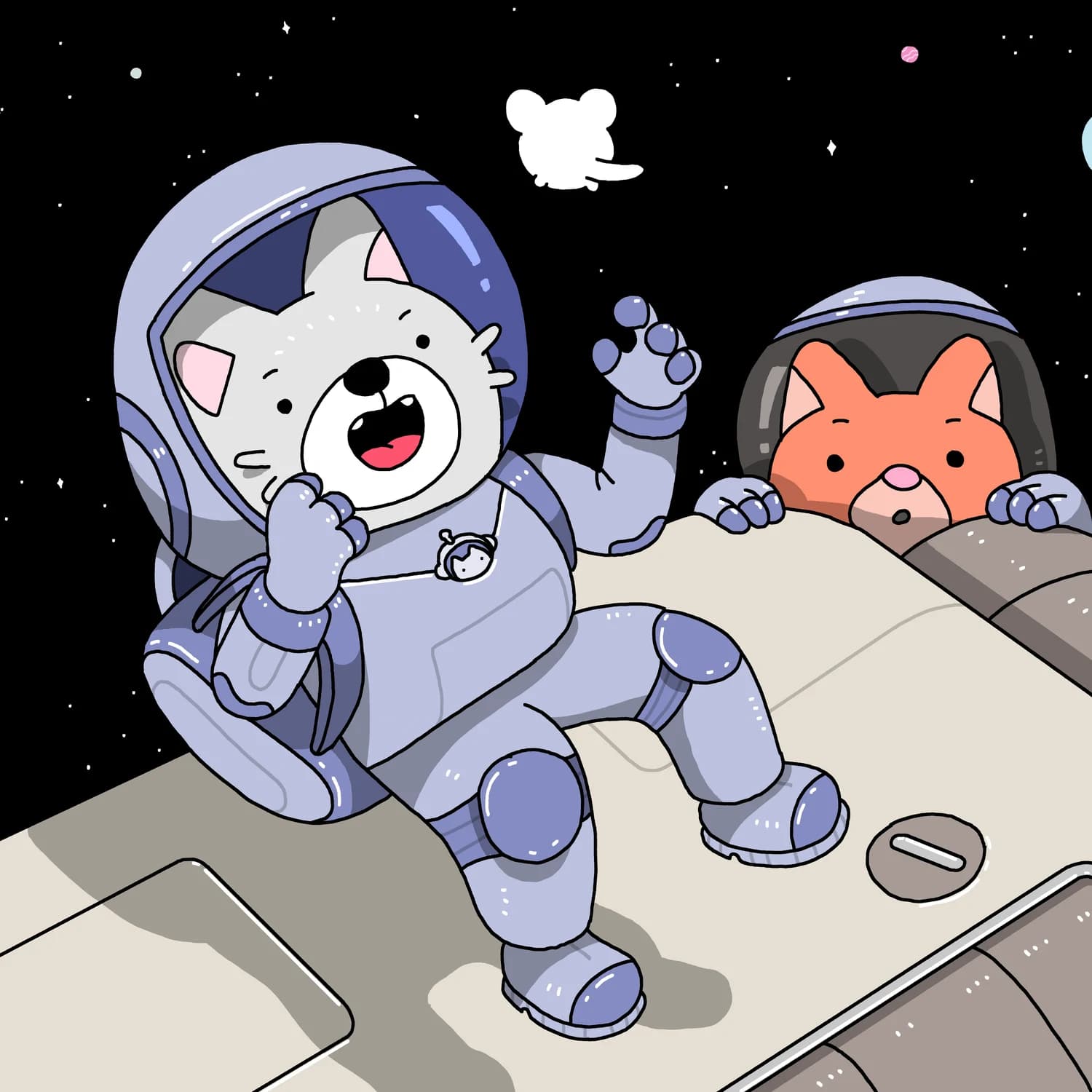 Mars Cats Voyage x Ilya Kazakov