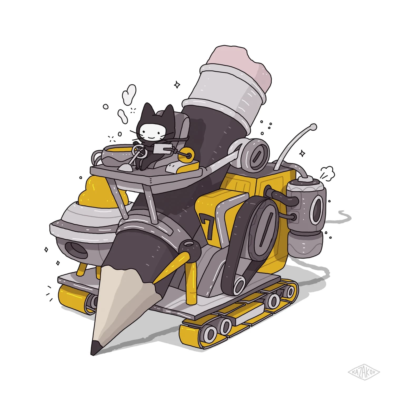 Drawing machine