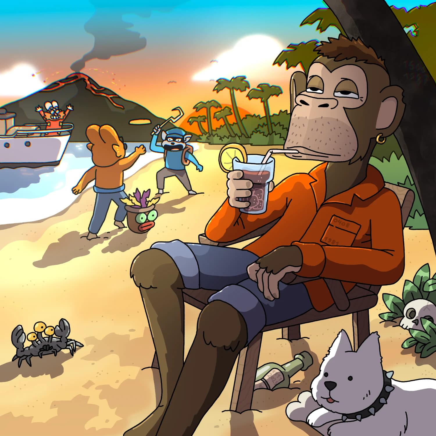An Evening at the Beach