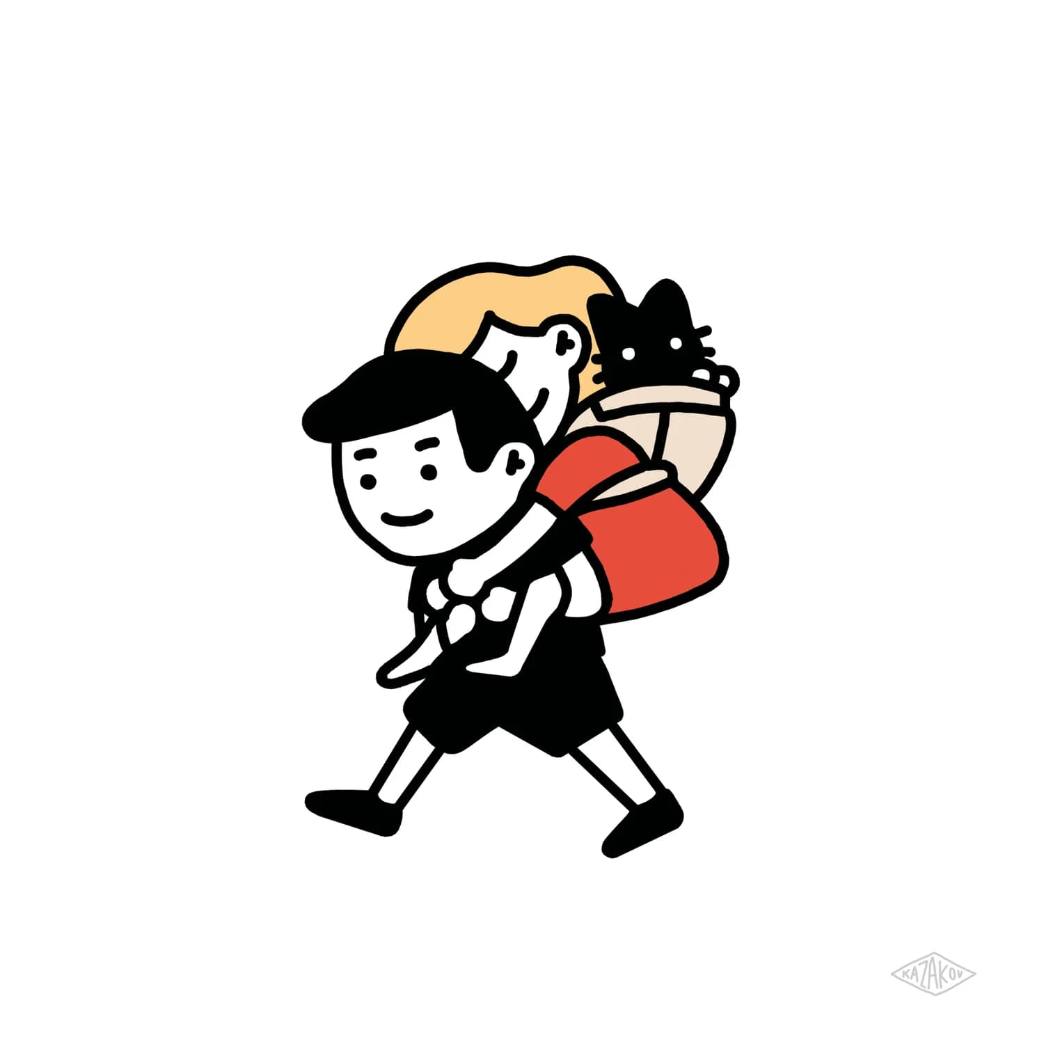 Strolling together