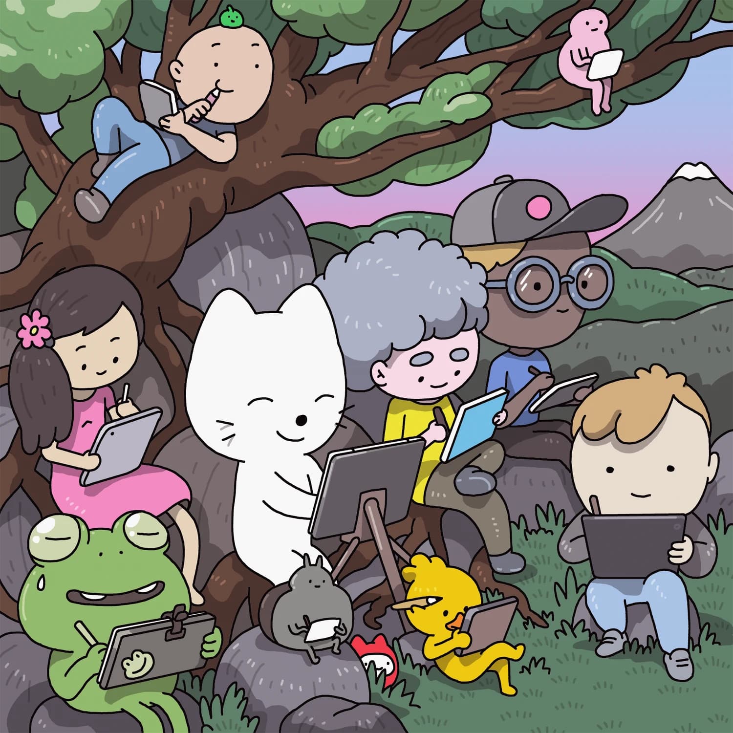 Sketching trip in Japan