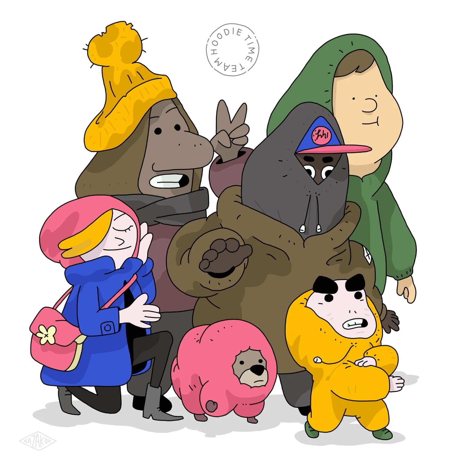 Hoodie Time Team