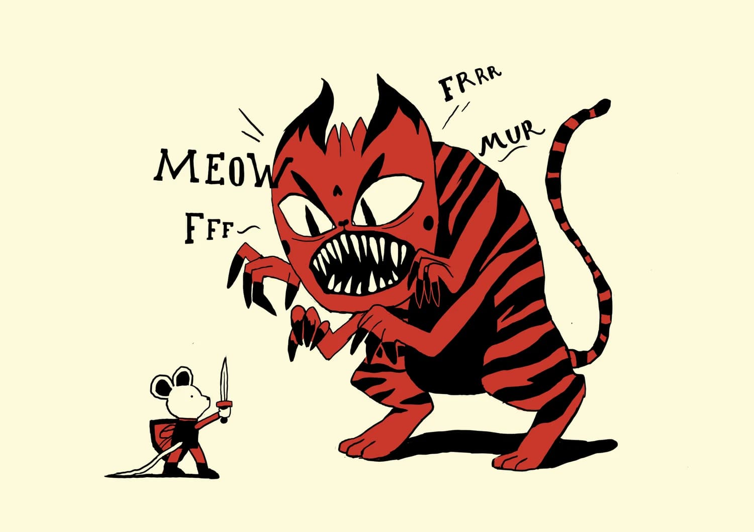 Brave Mouse