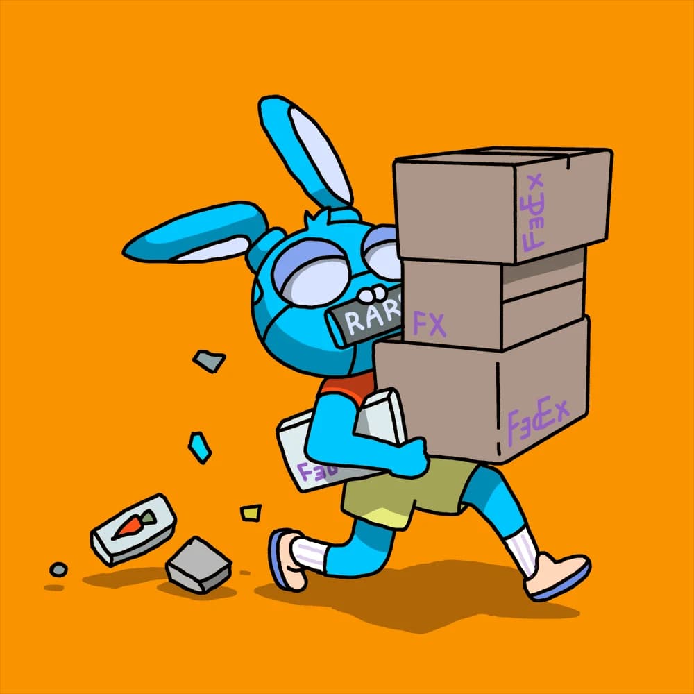 A HPPR stealing someone's fedex packages off their front porch and running with the contents spilling out
