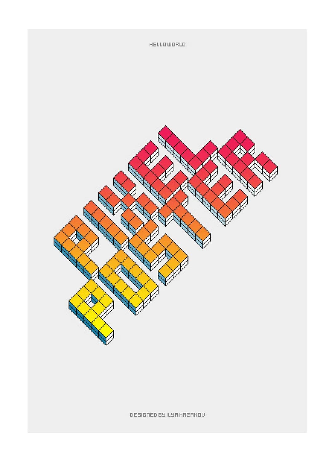 Pixel Poster
