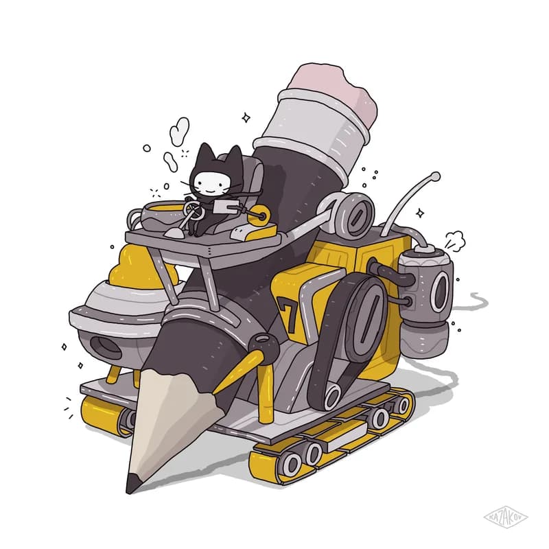Drawing machine