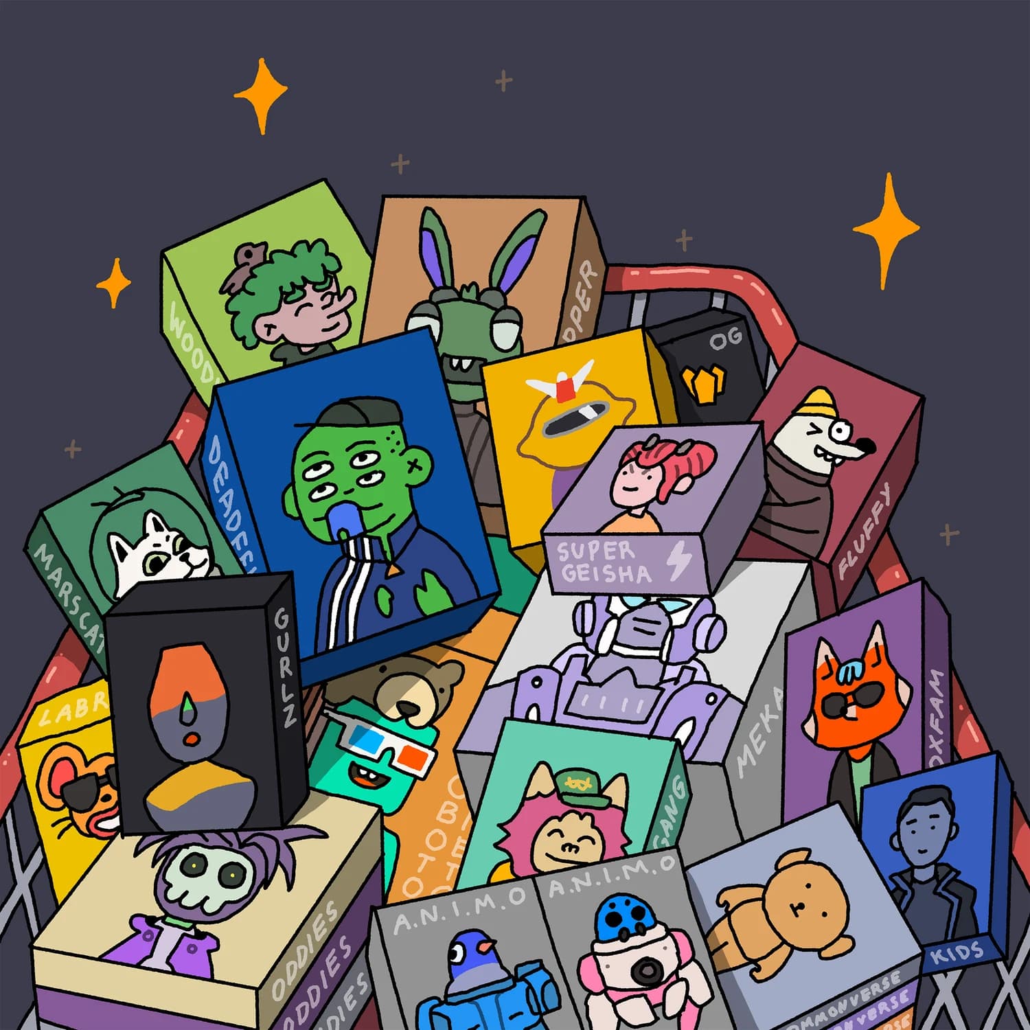 my NFT bag