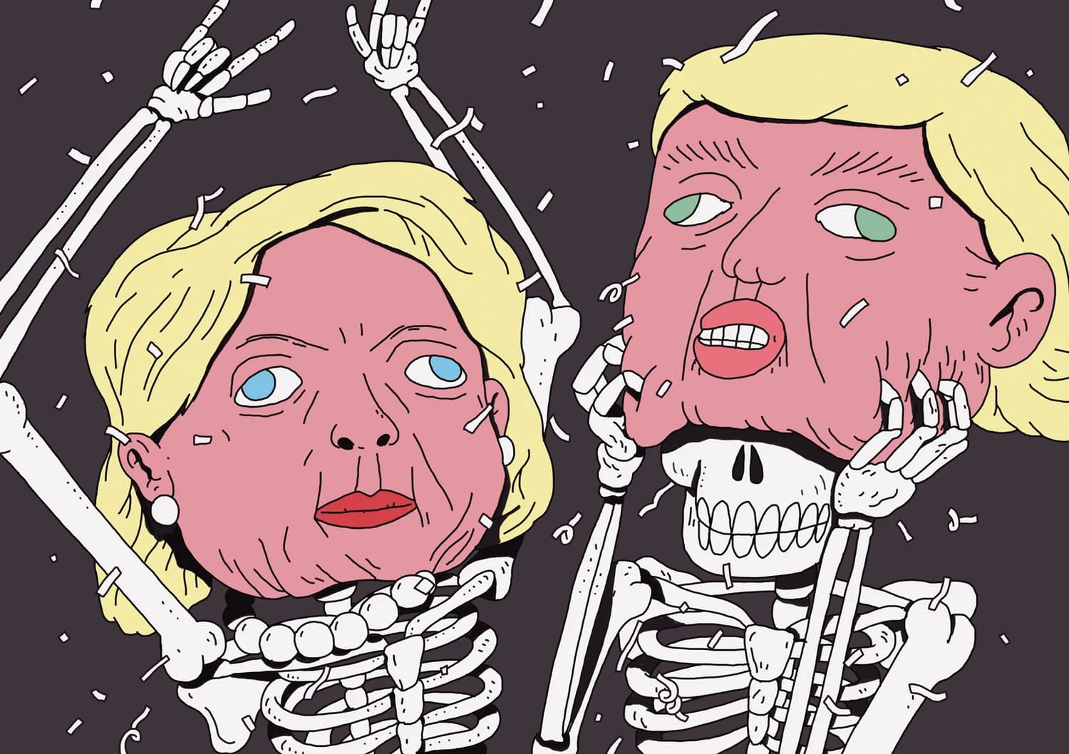 Hilary and Trump