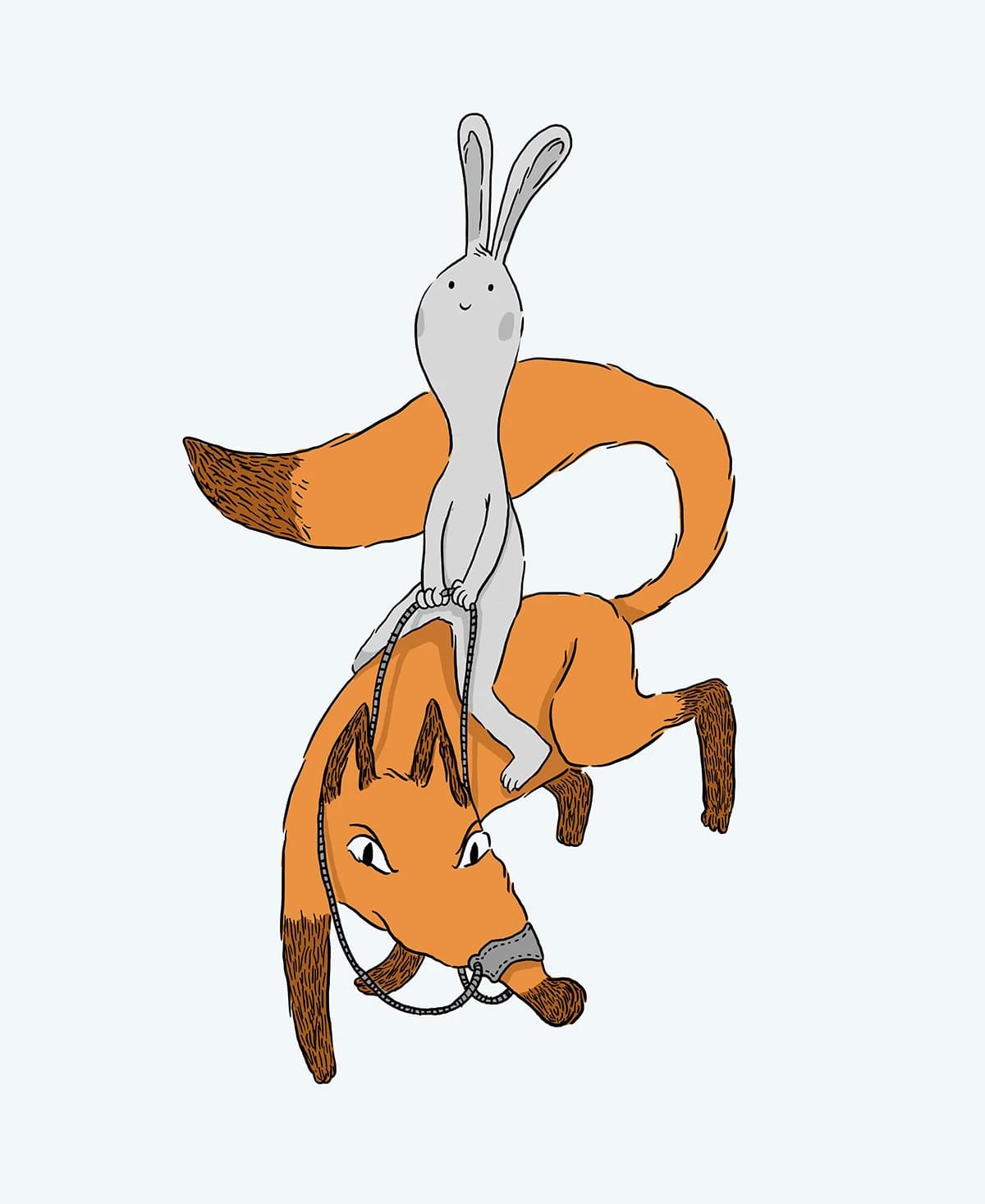 Fox and Rabbit