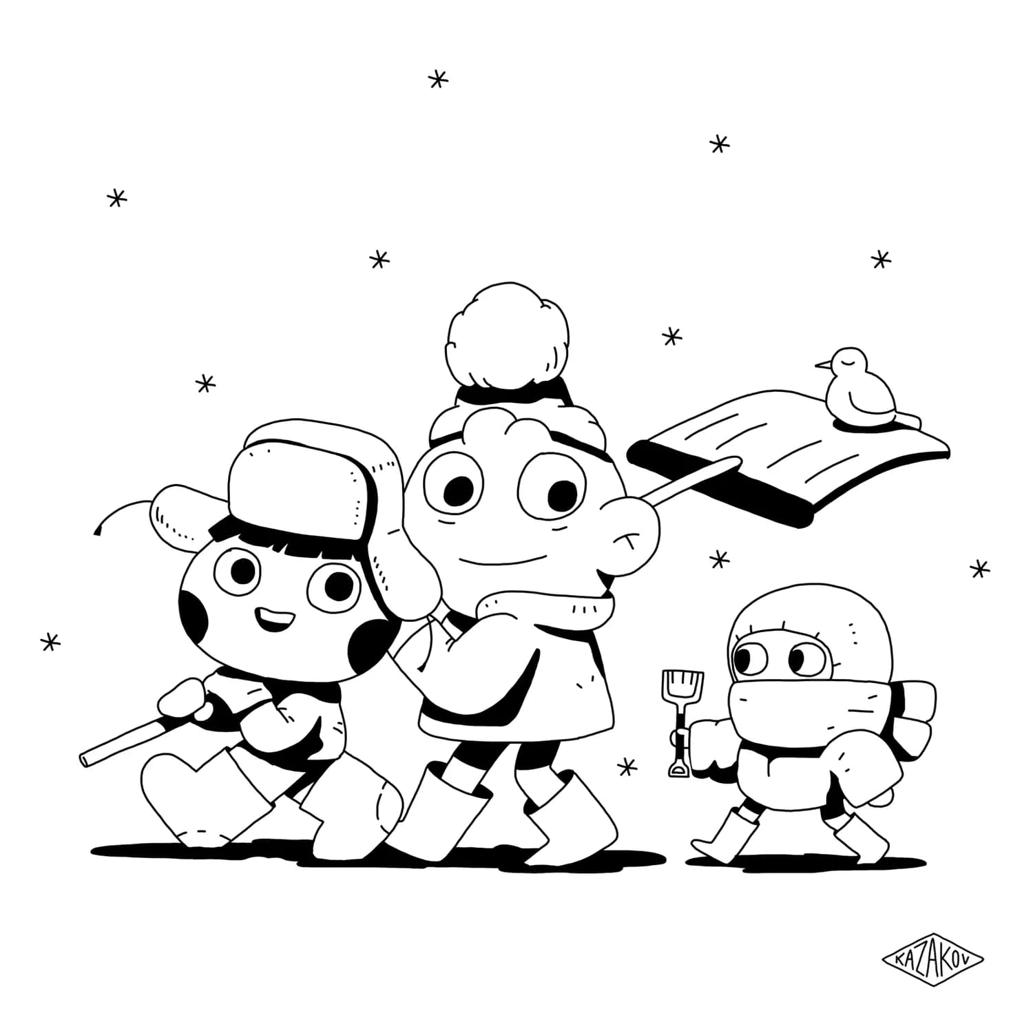 Snow time